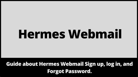 hermes nuova registrazione|create a hermes email account.